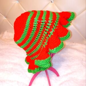 Crochet Ruffle hat
